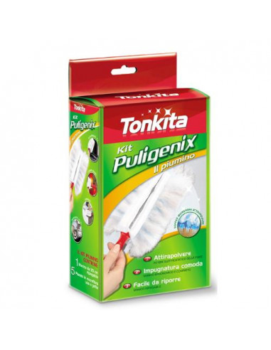 Piumino catturapolvere Tonkita TK430 Kit Puligenix