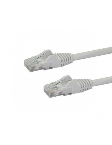 StarTech.com Cavo di rete CAT 6 - Cavo Patch Ethernet RJ45 UTP bianco da 1m antigroviglio