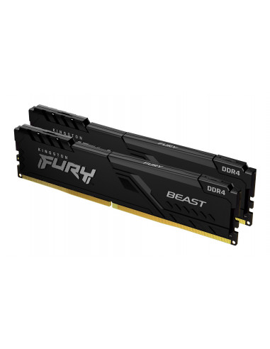 Kingston Technology FURY 8GB 3200MT/s DDR4 CL16 DIMM (Kit da 2) Beast Black