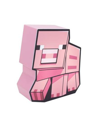 Paladone Box Light Minecraft Pig 2D