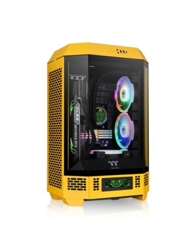 THERMALTAKE CASE MICRO THE TOWER 300 BUMBLEBEE WIN SPCC 3*TG 2FAN*CT140 MET