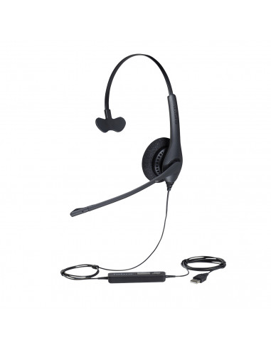 Jabra Biz 1500 Mono USB Auricolare Cablato A Padiglione Ufficio Bluetooth Nero