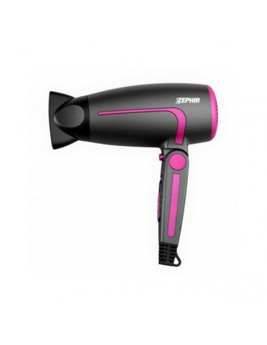 Zephir ZHB1600 asciuga capelli 1600 W Nero, Rosa