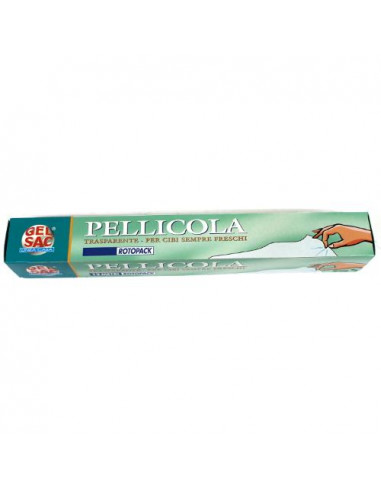 Pellicola alimenti Gel Sac 430307 H.29 cm Sp. 9 Micron Trasparente